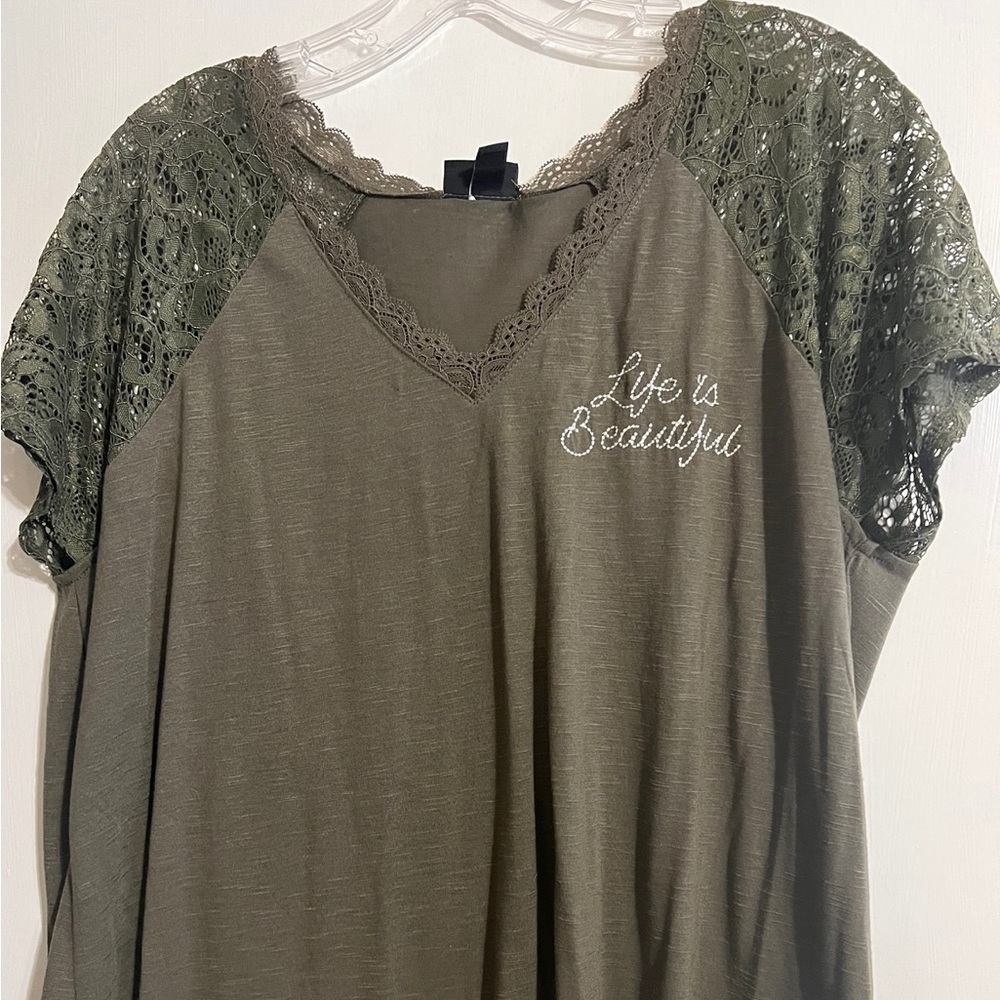 Torrid green top